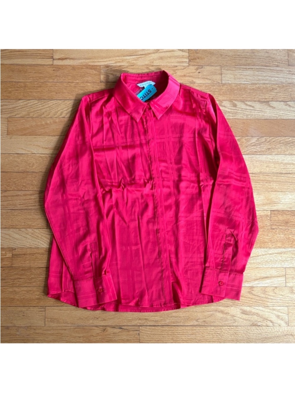 41 Hawthorn Red Plaid Button-Down Shirt